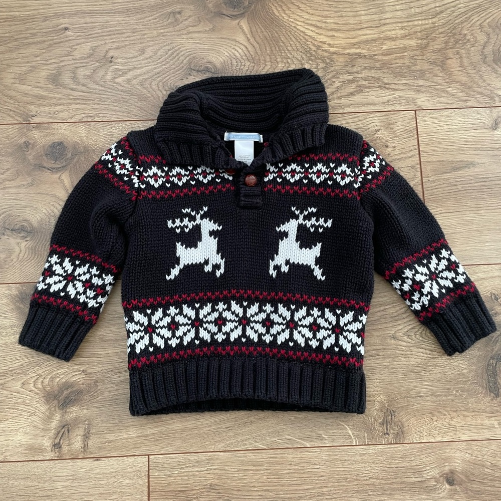 Janie and Jack Christmas Sweater 18-24mo